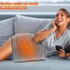 Carpets 75W Electric Heating Pad With 10-level Temperature Control Fast Settings For Neck Shoulder Back Belly Body Pain Relief