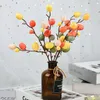 Decoratieve bloemen 1 st Diy schilderen eierboomtakken paasdecoratie hangende ornamenten speelgoedgeschenken bruiloft gunsten feest home decor 2023