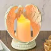 Kandelhouders Tealight -houder Angel Statue Figurine Sculpture Candlestick