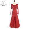 Stage Wear 2023 Woman Sallroom Waltz Modern Dance Abito concorso Standard Dancing Clothes