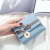 Wallets Fashion Women Ladies Zipper koppeling lederen portemonnee draagbare geld kaarthouder telefoonhoesje Thaed Handbag1