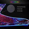 منصات الماوس معصم RGB منفردة التسوية من سلالات الماوس anime ألعاب السجاد PC Gamer Cofmento Computer LED Desk Mat cs go lol mousepad t230215