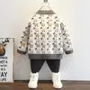 Kinderen Designer Design Cartoon schapen Cardigan Baby Boy Girl Sweaters gebreide Jumper Children Coat B101