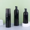 Vorratsflaschen 1 teile/los 100 ml 120 ml 150 ml Weiß Klar Schwarz PET Kunststoff Schaum Pumpe Flasche Nachfüllbar Mousse Seife schäumende Spender Reinigung