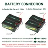 Tikkopack 48V 50AH LifePo4 Bateria baterii litowa baterie fosforanu żelaza Pakiet 16S 50A BMS dla systemu magazynowania słonecznego poza siecią