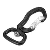 Klimcamping Swivel Carabiner Clip 360 ° Roteerbare spinner Kleine draad-poort rotatie Hangmat Hanghaaksnoeren Slings en Webbing1