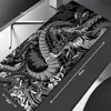 Pols Rests Pads Black White Dragon Table Mats Computer Muispad Company Big Desk Pad 100x50cm Grote Gamer MousePads Mouse Mat T230215