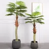 Decorative Flowers Simulated Fan Anemone Tree Artificial Plant Potted Living Room Office Decoration Fake Green Landscape