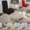 Fundas para sillas Funda ajustable Protector de asiento de comedor Housse Chaise para taburete de oficina en casa