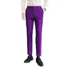 Pantaloni da uomo Taglia grande formale Uomo elegante Lavoro d'ufficio Pantaloni casual in cotone elastico 17 colori Pantalones Hombre 230216