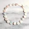 Ras du cou Lii Ji collier de pièces de monnaie de perles d'eau douce couleur or Style de mode 45 cm pour femmes fille bijoux cadeau