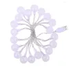 Strings 235cm 20led guirlandes lumineuses fée gypsophile bulle boule lampe éclairage de vacances USB intérieur pour la décoration de mariage de noël