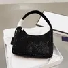 Borse con diamanti scintillanti borsa firmata borsa di lusso borse hobo brillanti la tote bag moda baguette in nylon a tracolla