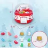 Nieuwheid Games Kerstcadeau Mini Claw Machine Capsule Toys Santa Claus Snowman Grab Catcher Game Portable Handheld Fidget kleine prijs voor Kid 230216