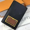 Pocket Organizer hoogwaardige damiergrafiet canvas portemonnee kaarthouder mannen dag cluch designer wallets creditcards slots cover320o