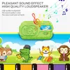 Batteria Percussioni Bambini Pianoforte musicale Musica inglese Tappeto Bambino Sviluppo educativo Bambini Tappetino da gioco Coperta Giocattoli elettronici Per i più piccoli Regalo 230216