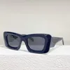 Marke Designer Herren Sonnenbrille Tura Brillen Croissant Stereoskopischer Riss Vintage Damen Symbole Signatur Unregelmäßige quadratische Sonnenbrille Party Shades Brillen