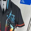 メンズ プラス Tシャツ ポロ ヒップホップ マッスル フィット カーブした裾 ホワイト コットン カスタム プリント メンズ レディース Tシャツ カジュアル 数量 トレンド M-3XL 0021