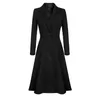 Femmes Trench Coats Mode Automne Femmes beau style manteau mince Casual Chic Lâche Élégant Vintage À Manches Longues Bureau Manteau hauts 230216