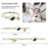 Hondenkragen voor Air Tag Cat Collar Kitten Breakaway met Silicone Holder Girl Boy Cats