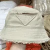 Kapelusze z szerokim rondem projektanci mody męskie damskie kapelusz typu Bucket dopasowane słońce zapobieganie czapce Beanie czapka z daszkiem Snapbacks Outdoor Fishing Dress Top Qu