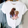 T-shirts pour femmes t-shirts femme fille mignon maman maman maman dames filles vêtements de mode tshirt tshirt top dame imprime