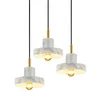 Pendant Lamps Nordic Creative Minimalist Designer Showroom Coffee Shop Clothing Store Bedroom Bedside Dining Room Marble Small Chandelier