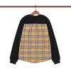 51bl 2023 Designer Heren Hoodie Dames Zwarte Sweater Tas Modetrend Vertegenwoordigt en Wit Gedrukte Letter Top.
