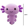 20 cm Cartoon Axolotl Plush Toys Doll Animal Plushies Figur Dockor Pink Axolotls fyllda barngåvor