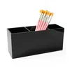 Jewelry Pouches Acrylic Makeup Organizer Table Cosmetic Holder Tools Storage Display Box Caixa Orangnizer And Brush Container