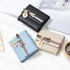 Wallets Fashion Women Ladies Zipper koppeling lederen portemonnee draagbare geld kaarthouder telefoonhoesje Thaed Handbag1