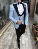 Men's Suits JELTOIN Wedding For Men 2023 Beige Prom Dinner Male Formal Groom Wear Men's Tuxedos Man Blazer Pants Vest