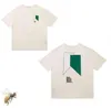 2023 Designer Shirts Zomer Heren T-shirts Dames RhudeS Ontwerpers Voor Mannen Tops Brief Polo's Borduren T-shirts Kleding T-shirt Met Korte Mouwen Grote T-stukken