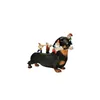 Tuindecoraties Dachshund Dog eten botten dwergdecoratie tuinieren standbeeld outdoor figuras decorativas decor