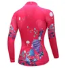 Ensembles de course été femmes vélo cyclisme Anti-sueur rouge vêtements 3D rembourrage coussin Sport maillots personnalisé/service de gros