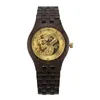 Начальные часы 2023 Продажа Bewell Brand Watch Factory продает деревянные мужски. Автоматический механический сандаловый леса