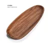 Plates Japanese South American Walnut Pallet Solid Wooden Bread Plate Household Cup Fruit Cake