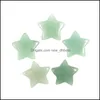 Pierre 20Mm Mini Star Statue Sculpture Naturelle Décoration De La Maison Cristal Polissage Gem Guérison Bijoux Drop Delivery Dh9Pd