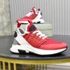 23S NIEUW Beroemd ontwerp Nylon Jago Casual schoenen Heren Witte sneaker schoenen Fashion Mesh Leather Trainers Groen Red Light Sole Walking Outdoor Sports Shoe EU38-46 Box