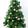 Dekoracja imprezy 16pcs 6 cm Valery Madelyn Christmas Balls Ornaments Xmas Tree wiszące wisiorki na rok na rok Navidad Home