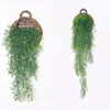 Decorative Flowers 80/120cm Long Artificial Admiralty Willow Vine For Home Garden Wedding Party Wall Hanging Garland Green Decor Fake Plants