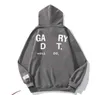 Herren Hoodies Sweatshirts Hoodie Designer Galleryes Depts Gary Painted Graffiti Used Letters Gedruckt Lose Lässige Mode Männer Frauen