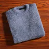 Men's Sweaters Sweater Slim Fit Basic Warm Furry V Neck Men Winter For Daily Wear