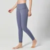 Kvinnor Pants Capris Lu Yoga Legging Sexiga kvinnors hög midja 17 Färgrörelse Fitness Elastisk träningsdesigner Leggings Pure Pantsw3so