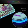 Mouse Pads Bilek RGB Genshin Etki Mouse Pad Anime Gaming Mousepad Hu Tao Mausepad Gamer Aksesuarları Halı PC Masası Mat arkalık Tapis de Souris T230215