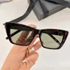 Designer gatto occhiali da sole per donne per le leopardo bianco stampato telaio rettangolo di moda classici occhiali da sole per esterni per viaggi in spiaggia Eyewear unisex 032901