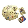 ألعاب البطاقات 55pcs Gold Foil Cards Game Collection Board Battle Elf English Manupant