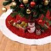 Christmas Decorations Beautiful Soft Comfortable Party Decoration Xmas Tree Floor Mat Supplies Skirt Pad