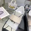 Hochwertige Damen-Sandalen, Freizeitschuhe, hohe Schuhe, Damen-Sneakers aus Segeltuch, schwarze Schnürung