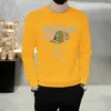 Autumn and winter 2023 Hoodies & Sweatshirts new fashion printing Plush round neck sweater for men and women